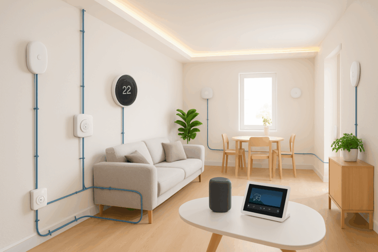 découvrez notre guide complet pour câbler votre maison et transformer votre intérieur en un espace domotique connecté. apprenez les meilleures techniques et astuces pour intégrer la technologie moderne dans votre quotidien.