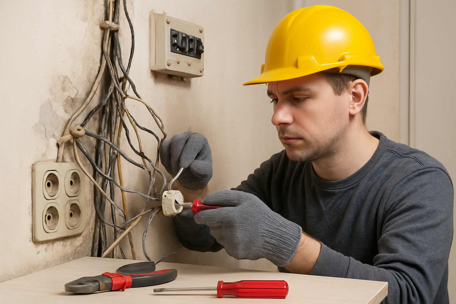 découvrez notre guide complet pour démonter partiellement une vieille installation électrique en toute sécurité. apprenez les étapes essentielles, les précautions à prendre et les outils nécessaires pour réaliser vos travaux électriques de manière efficace et sécurisée.